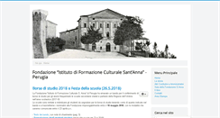 Desktop Screenshot of istitutosantanna.com