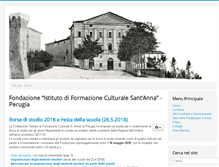 Tablet Screenshot of istitutosantanna.com
